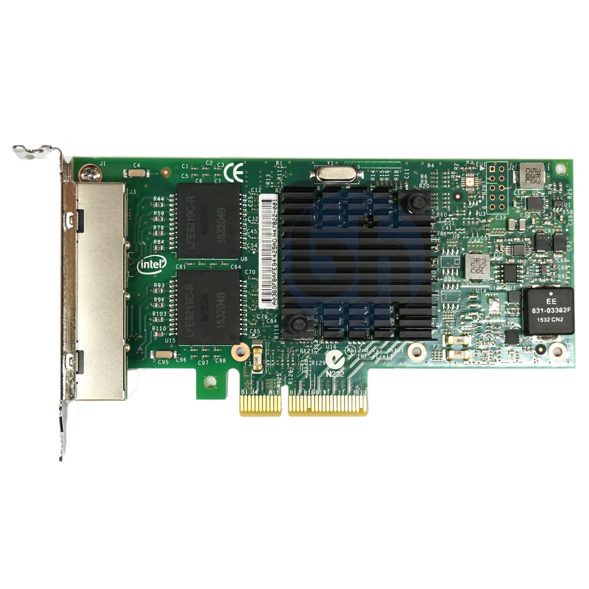 Intel I350-T4 Quad Port RJ45 - 1Gbps Low Profile PCIe-x4 CNA