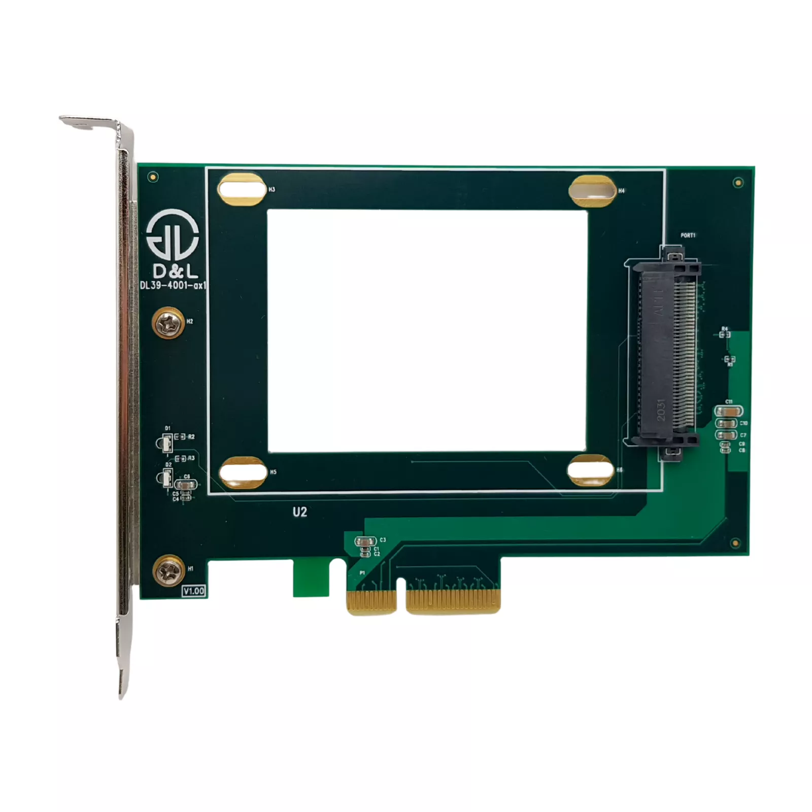 Unbranded U.2 Converter - Full Height PCI Express 3.0 x4