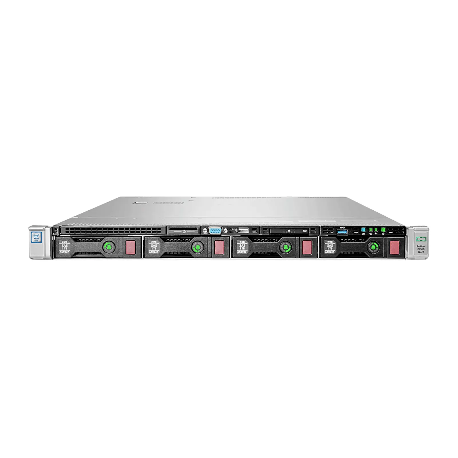 HPE DL360 G9 LFF Gen9 1U Rack Server 3.0GHz Xeon Quad Core 64GB DDR4 P440AR 2GB 