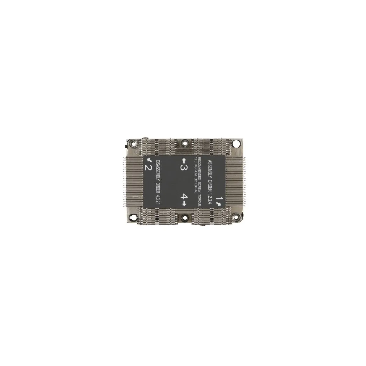 SuperMicro SNK-P0068PS 2U CPU 2 Narrow ILM LGA 3647 Heatsink